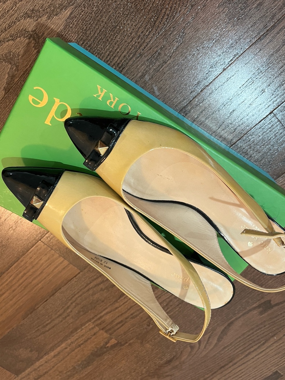 kate spade patent leather sandals 8.5